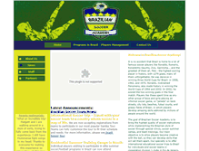 Tablet Screenshot of braziliansoccerstyle.com
